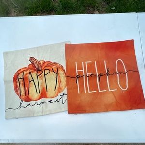 Fall pillow covers